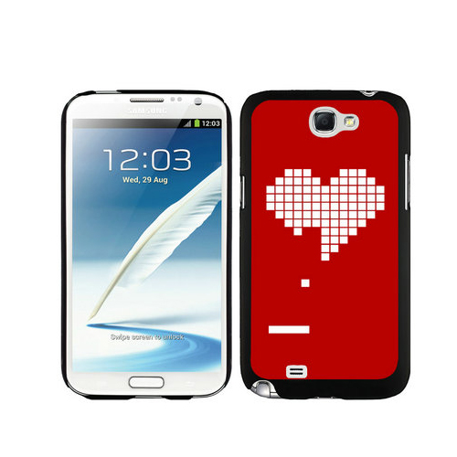 Valentine Heart Samsung Galaxy Note 2 Cases DMJ | Women - Click Image to Close